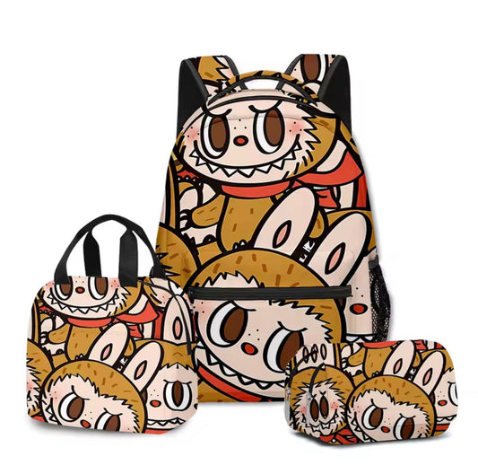Labubu 3-in-1 Backpack Set – Secret Labubu Edition